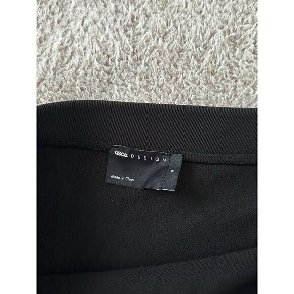 ASOS Design Women’s Black Mini Skirt Size Size Small New - Picture 9 of 9